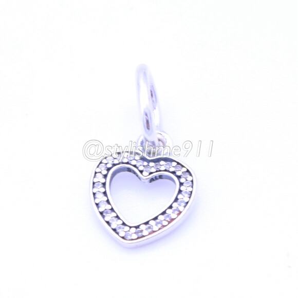 Authentic Pandora Be My Valentine Heart Pendant - 390325CZ - Picture 6 of 10